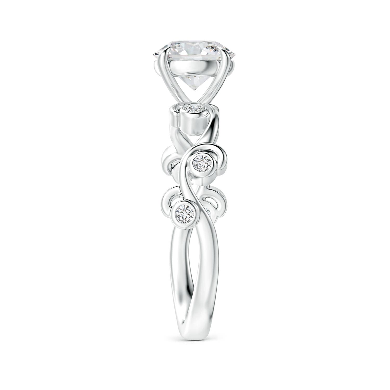 H, SI2 / 1.01 CT / 14 KT White Gold