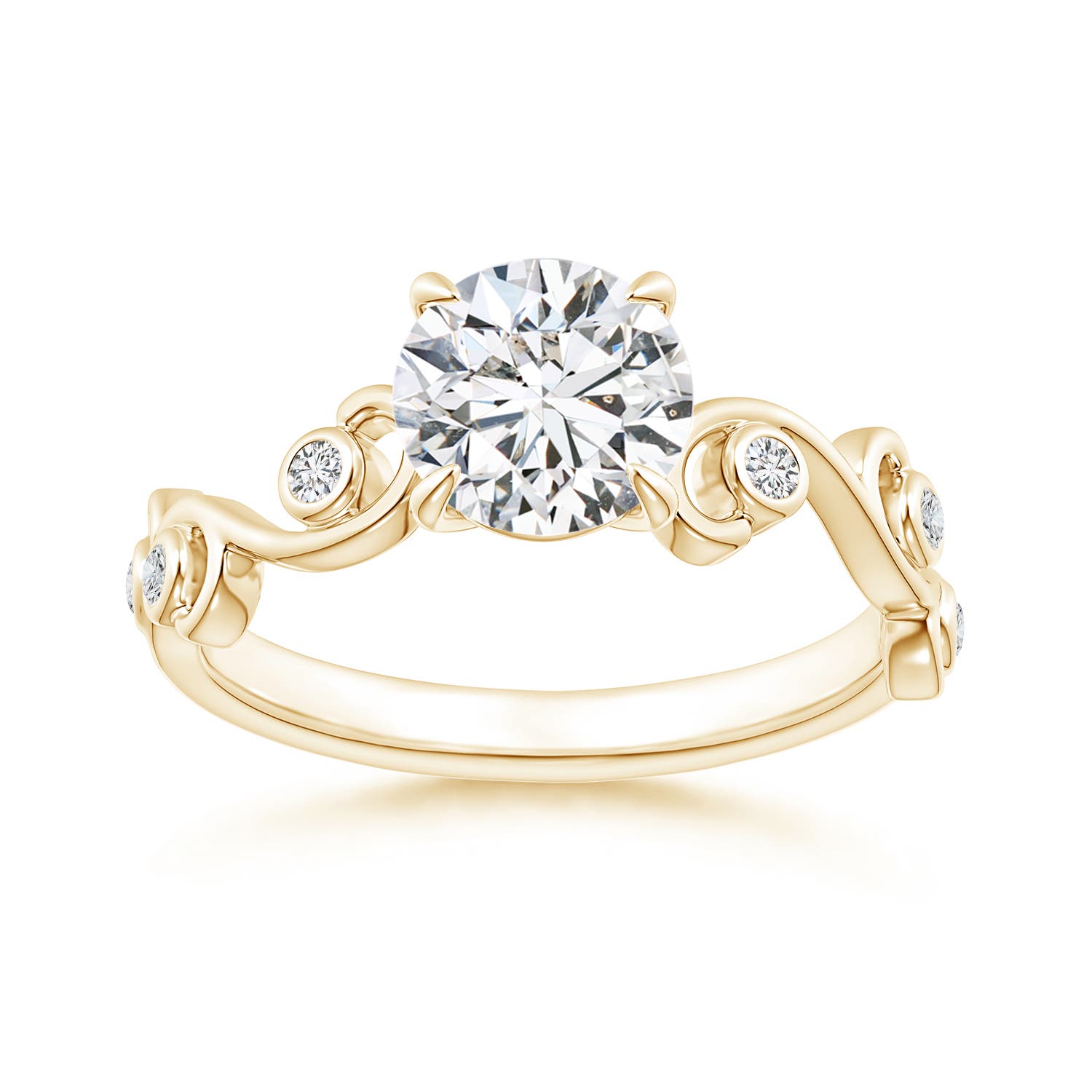 H, SI2 / 1.01 CT / 14 KT Yellow Gold