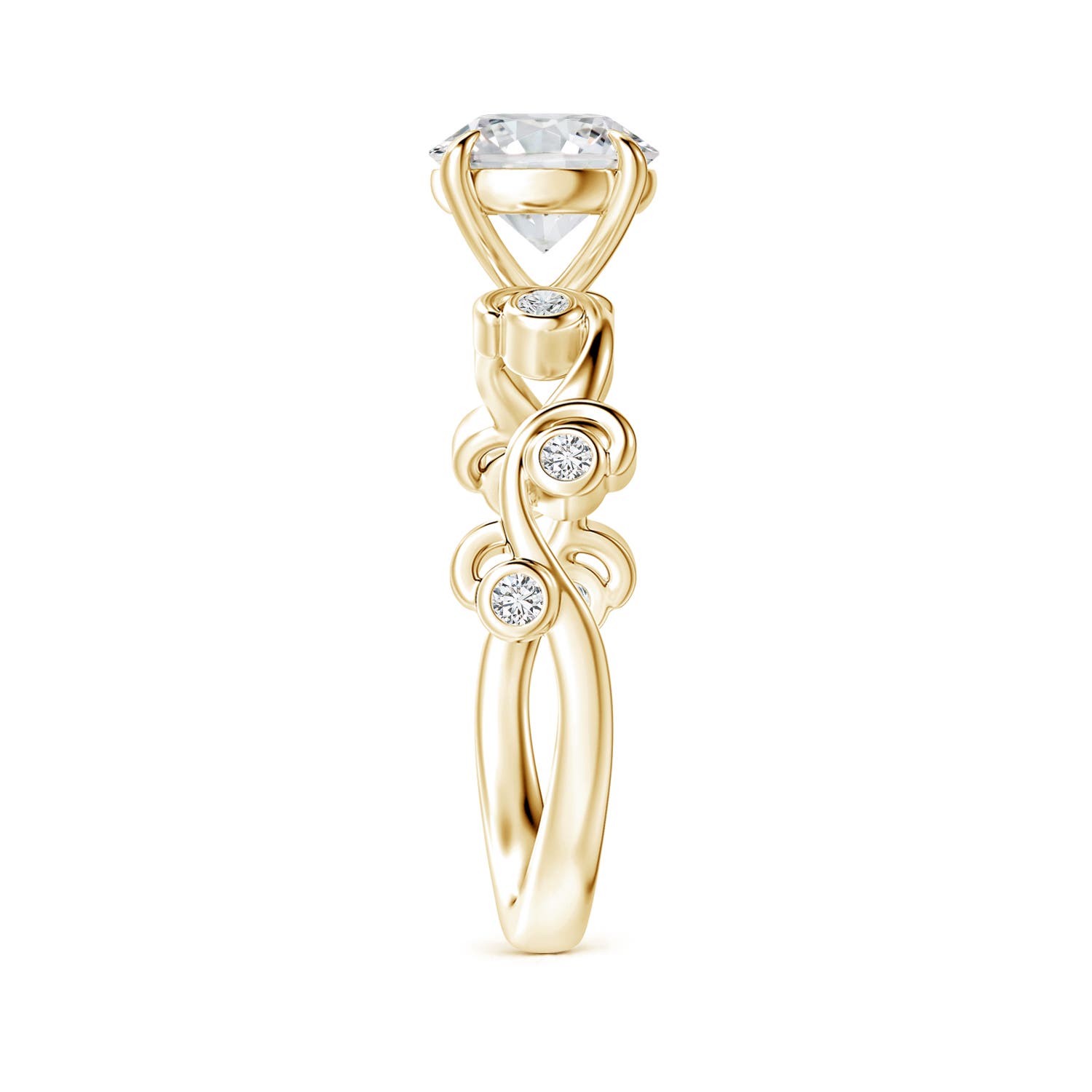 H, SI2 / 1.01 CT / 14 KT Yellow Gold