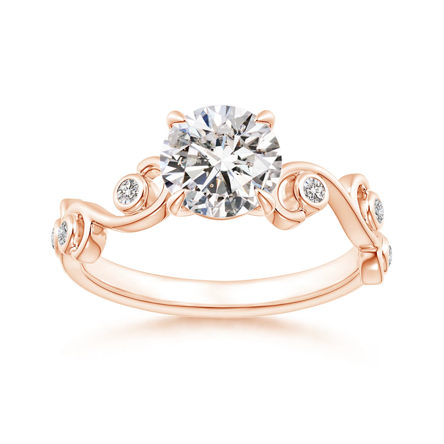 I-J, I1-I2 / 1.01 CT / 14 KT Rose Gold