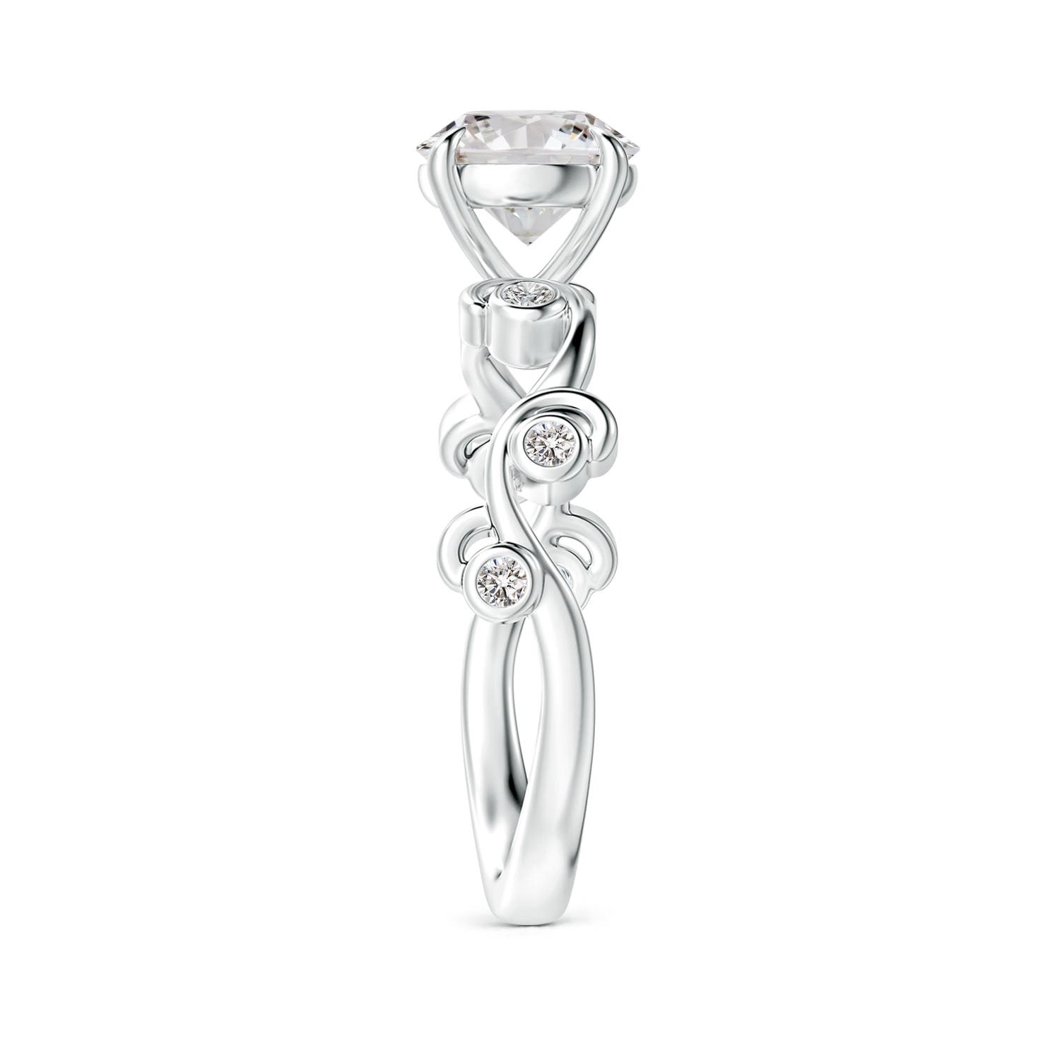 I-J, I1-I2 / 1.01 CT / 14 KT White Gold