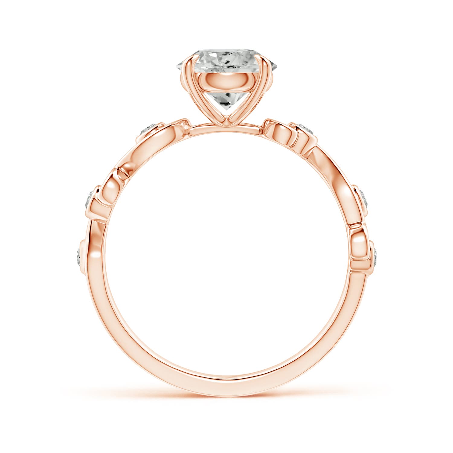 K, I3 / 1.01 CT / 14 KT Rose Gold