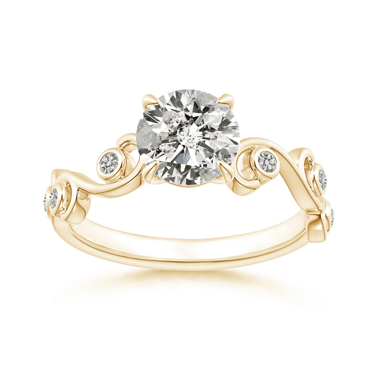 K, I3 / 1.01 CT / 14 KT Yellow Gold