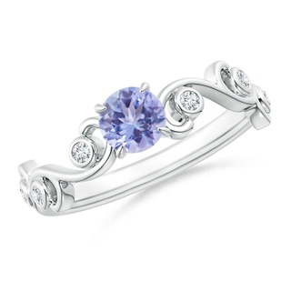 Round AA Tanzanite