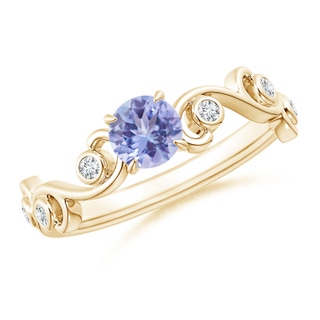 Round AA Tanzanite