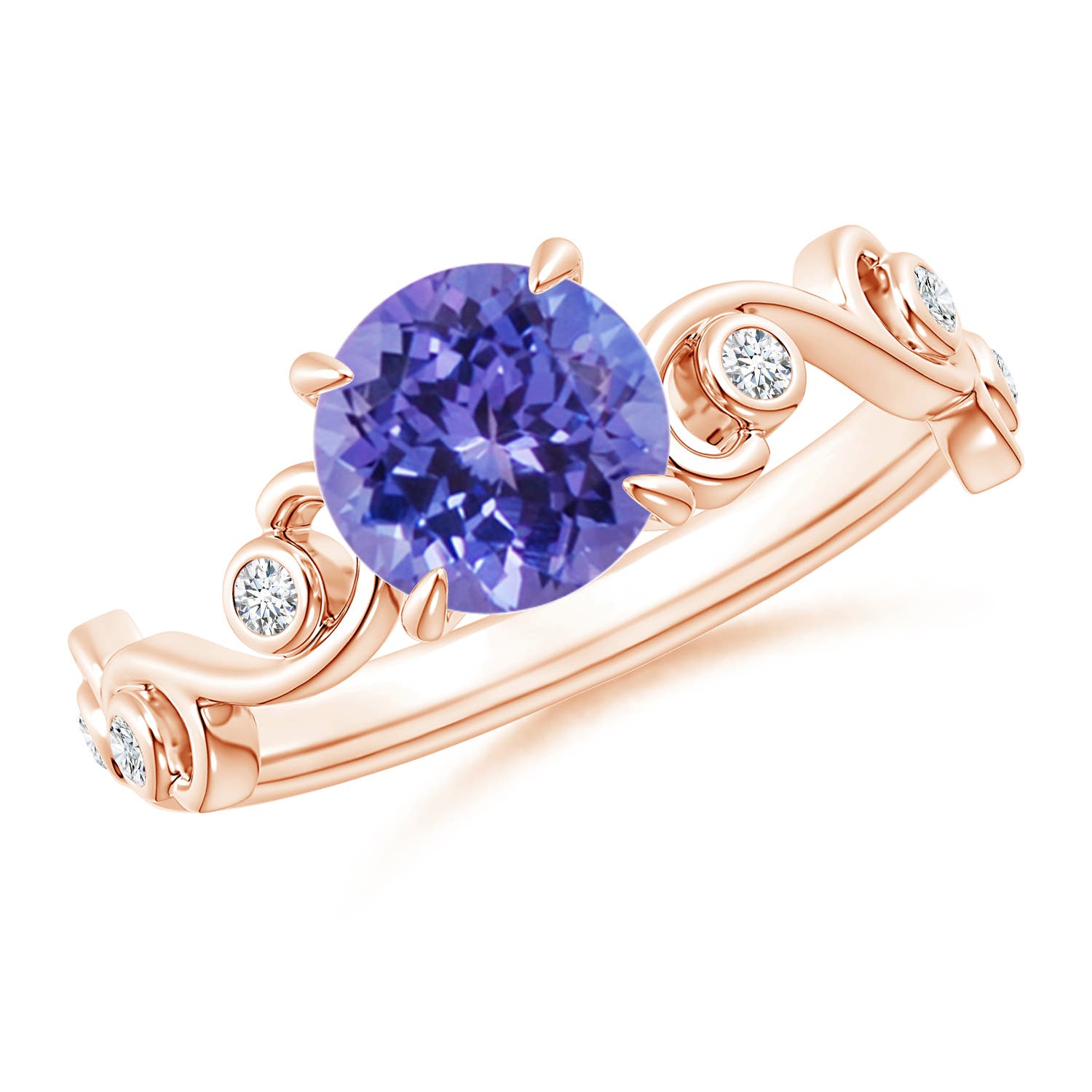 AA - Tanzanite / 1.58 CT / 14 KT Rose Gold