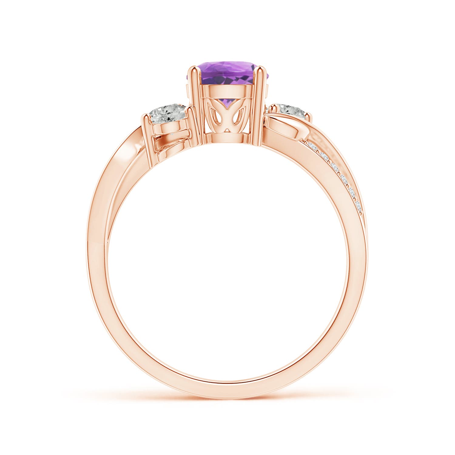 A - Amethyst / 1.07 CT / 14 KT Rose Gold