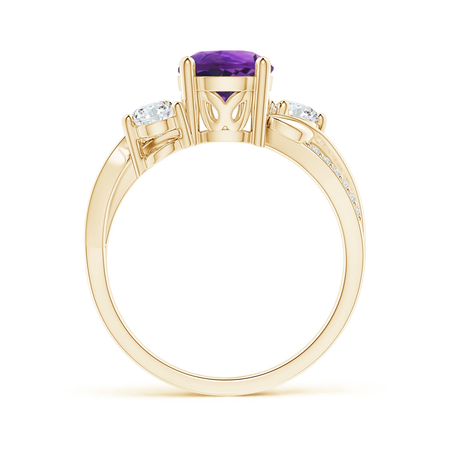 AAAA - Amethyst / 1.53 CT / 14 KT Yellow Gold