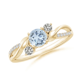 Round A Aquamarine