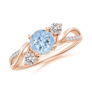Round AA Aquamarine