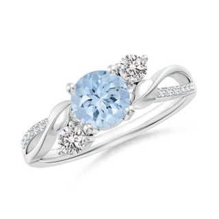 Round AA Aquamarine