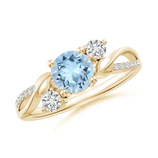 Round AAA Aquamarine