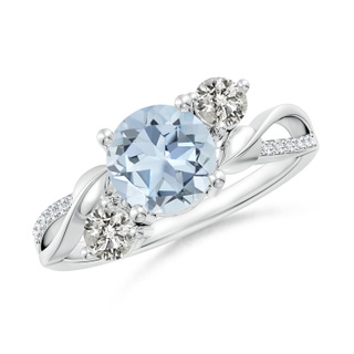 Round A Aquamarine