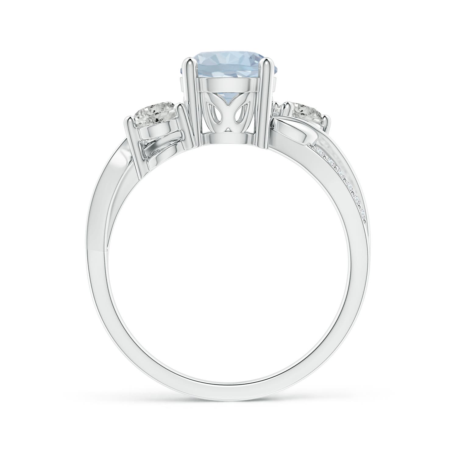 A - Aquamarine / 1.5 CT / 14 KT White Gold