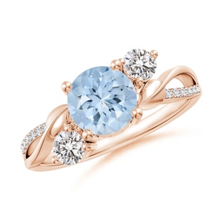 Round AA Aquamarine