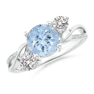 Round AA Aquamarine