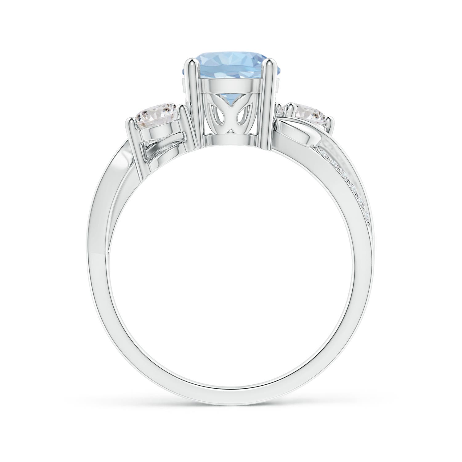 AA - Aquamarine / 1.5 CT / 14 KT White Gold