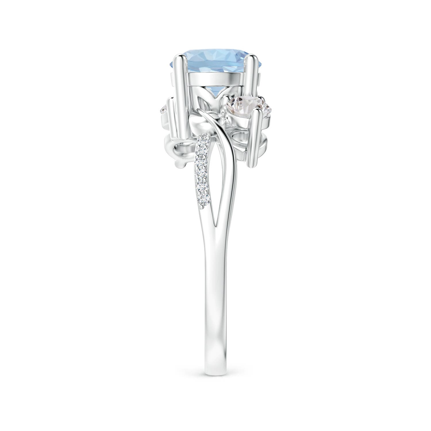 AA - Aquamarine / 1.5 CT / 14 KT White Gold