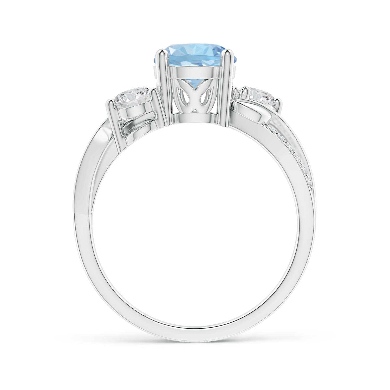 AAA - Aquamarine / 1.5 CT / 14 KT White Gold