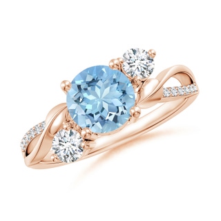 Round AAAA Aquamarine