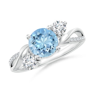 Round AAAA Aquamarine