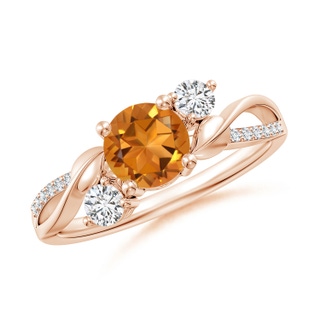Round AAA Citrine