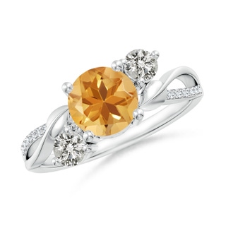 Round A Citrine