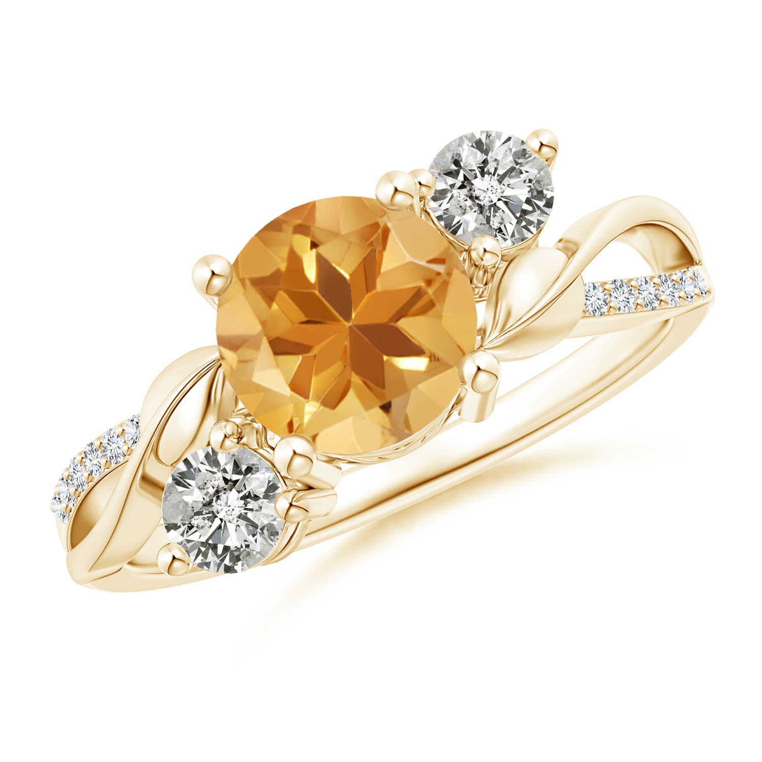 A - Citrine / 1.63 CT / 14 KT Yellow Gold