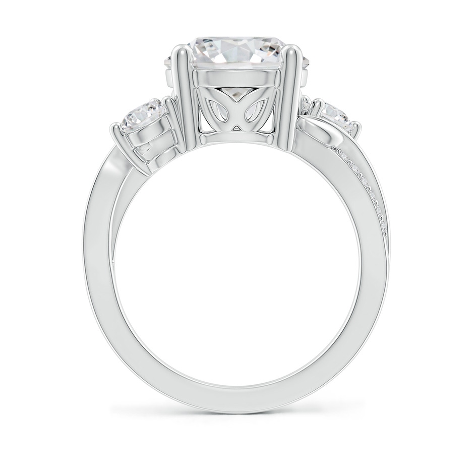 10.1mm HSI2 Three Stone Diamond Twisted Vine Ring in P950 Platinum side 199