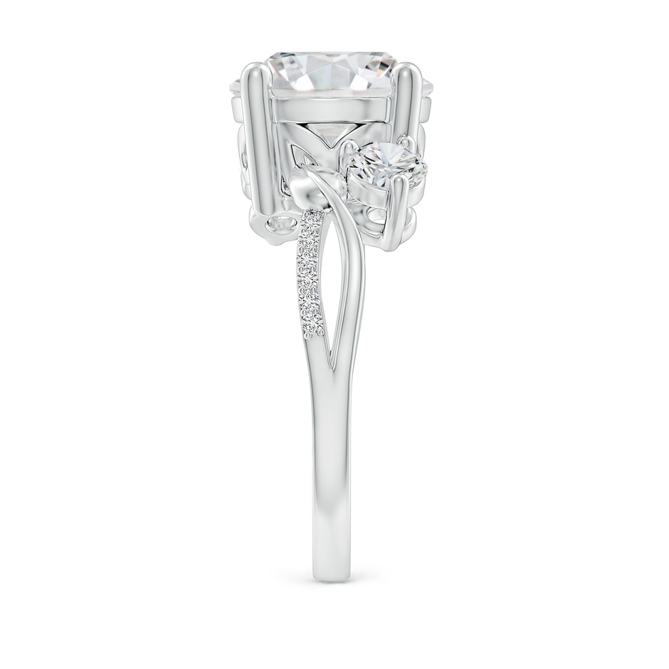 10.1mm HSI2 Three Stone Diamond Twisted Vine Ring in P950 Platinum side 299