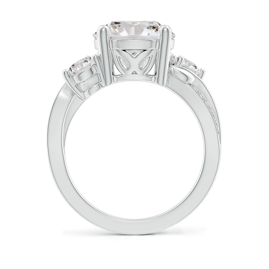 10.1mm IJI1I2 Three Stone Diamond Twisted Vine Ring in White Gold side 199