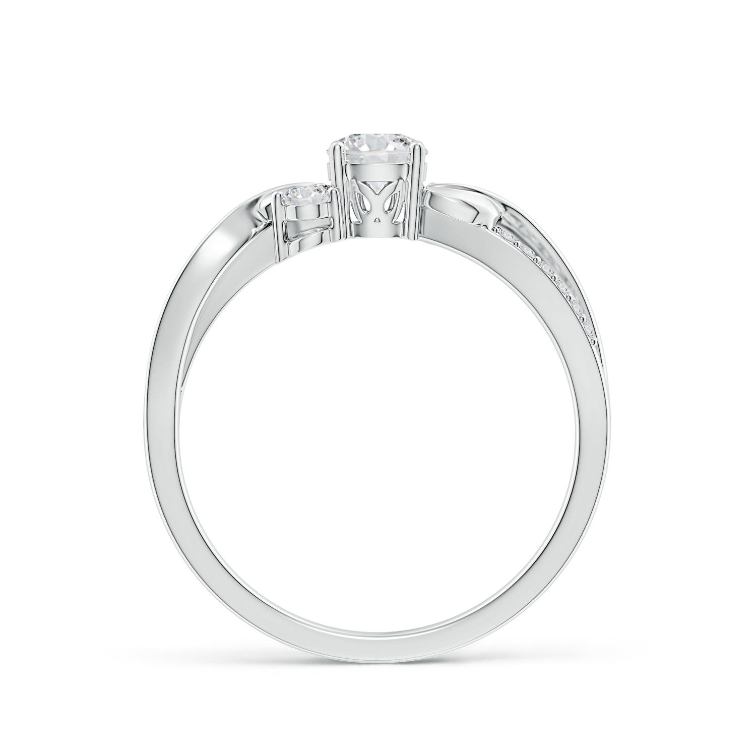 HSI2 / 0.49 CT / 14 KT White Gold