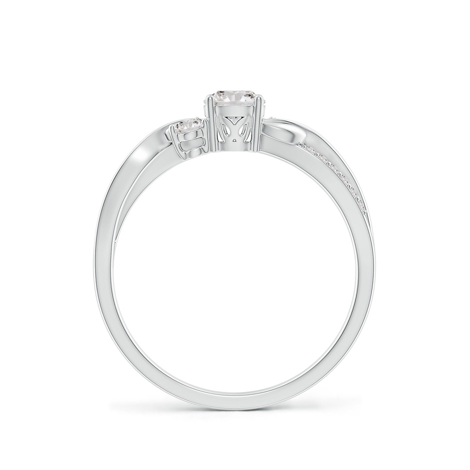 4.4mm IJI1I2 Three Stone Diamond Twisted Vine Ring in 9K White Gold side 199