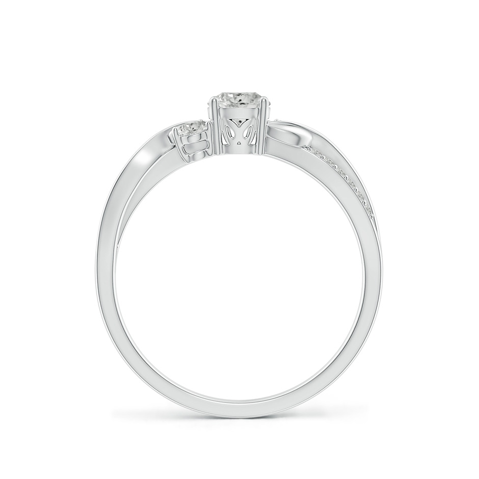 4.4mm KI3 Three Stone Diamond Twisted Vine Ring in 9K White Gold side 199