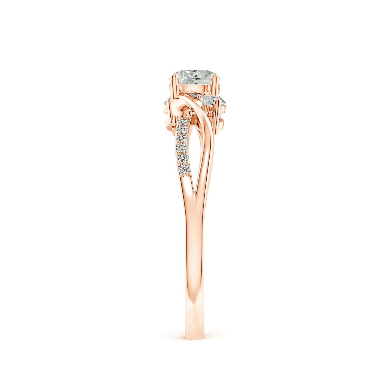 KI3 / 0.49 CT / 14 KT Rose Gold