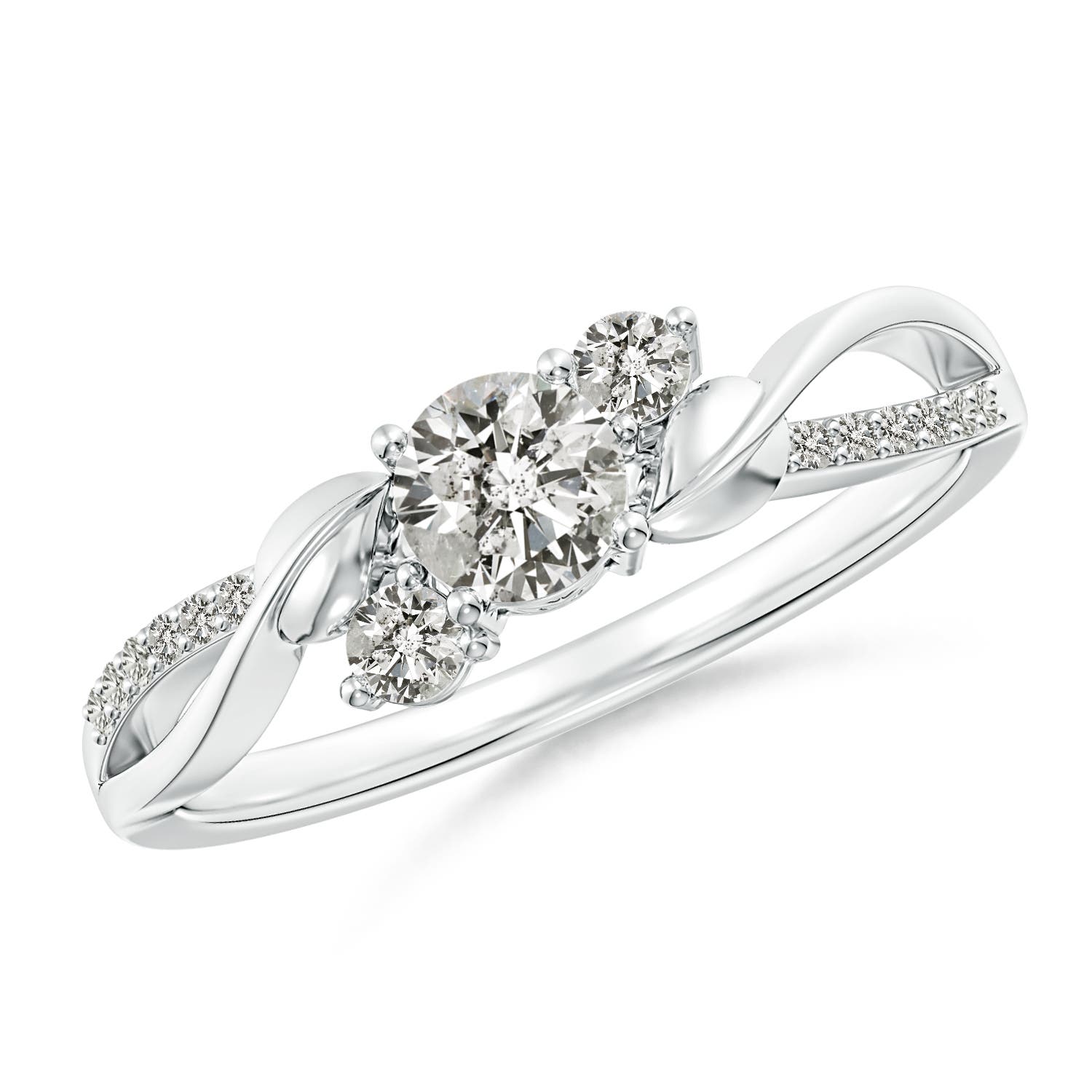 KI3 / 0.49 CT / 14 KT White Gold