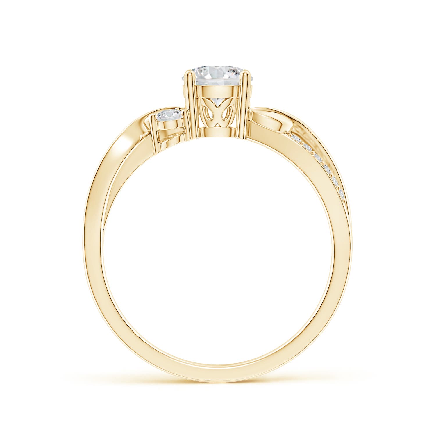 HSI2 / 0.74 CT / 14 KT Yellow Gold