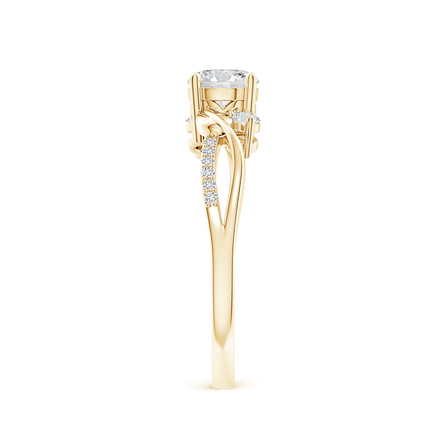 HSI2 / 0.74 CT / 14 KT Yellow Gold