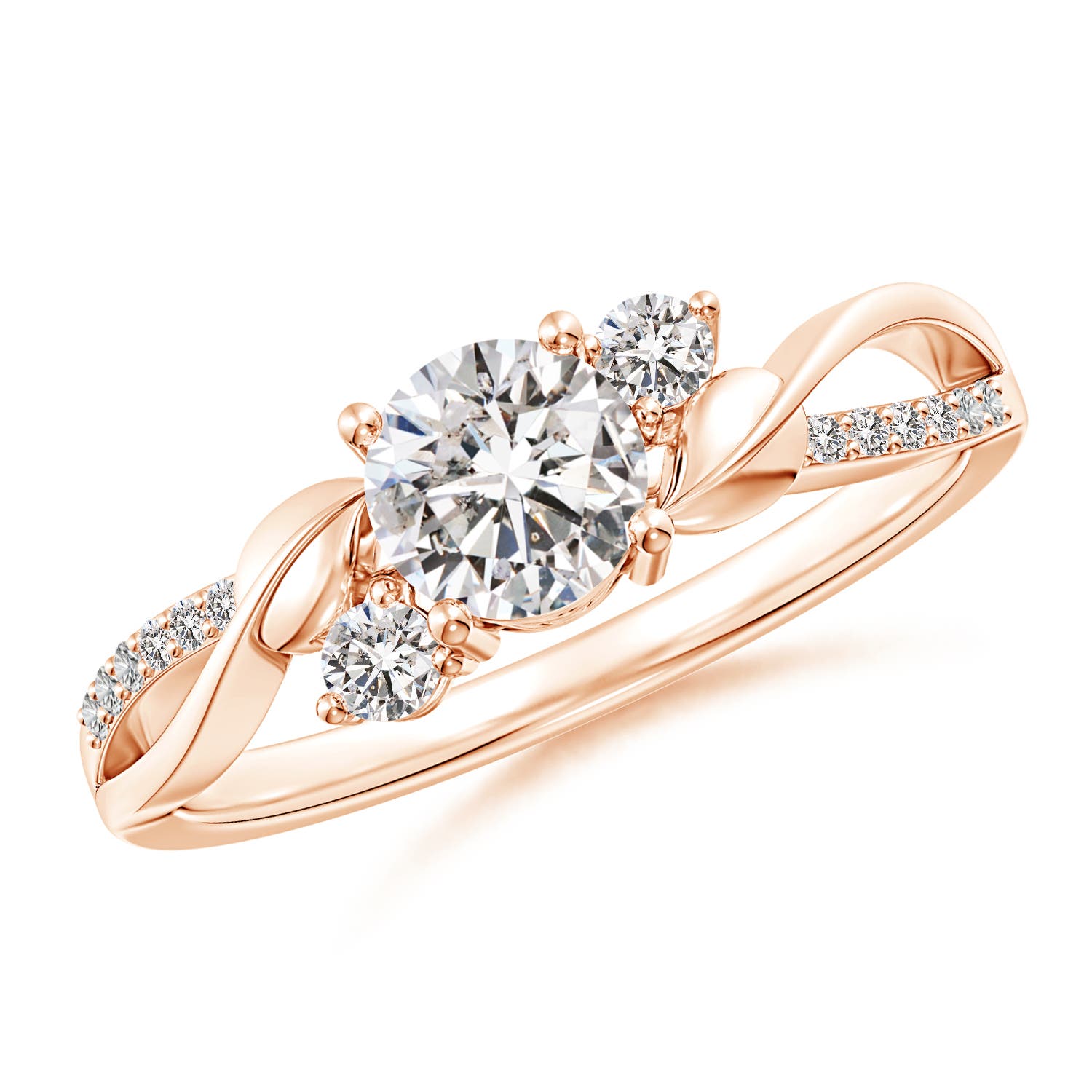 IJI1I2 / 0.74 CT / 14 KT Rose Gold