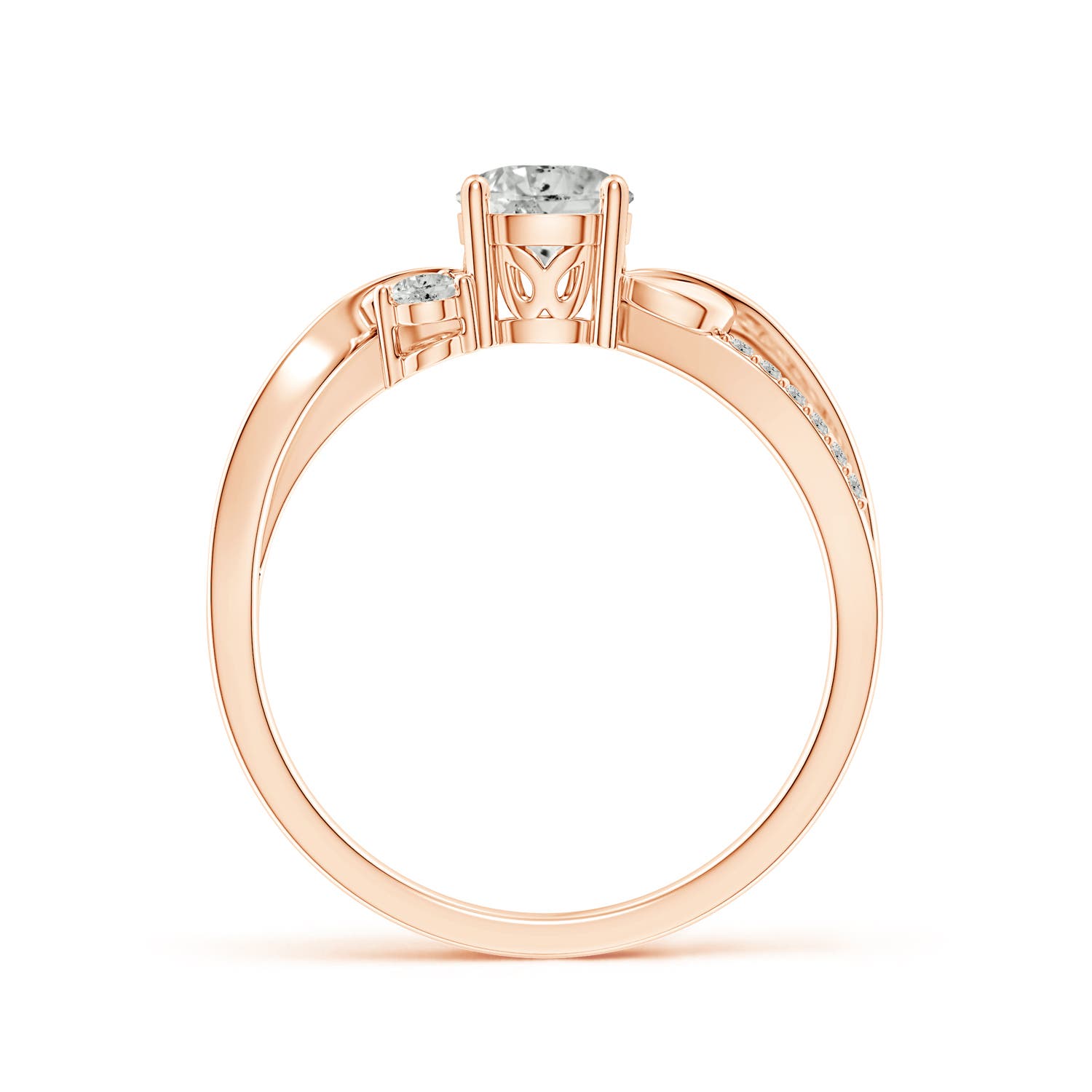 KI3 / 0.74 CT / 14 KT Rose Gold