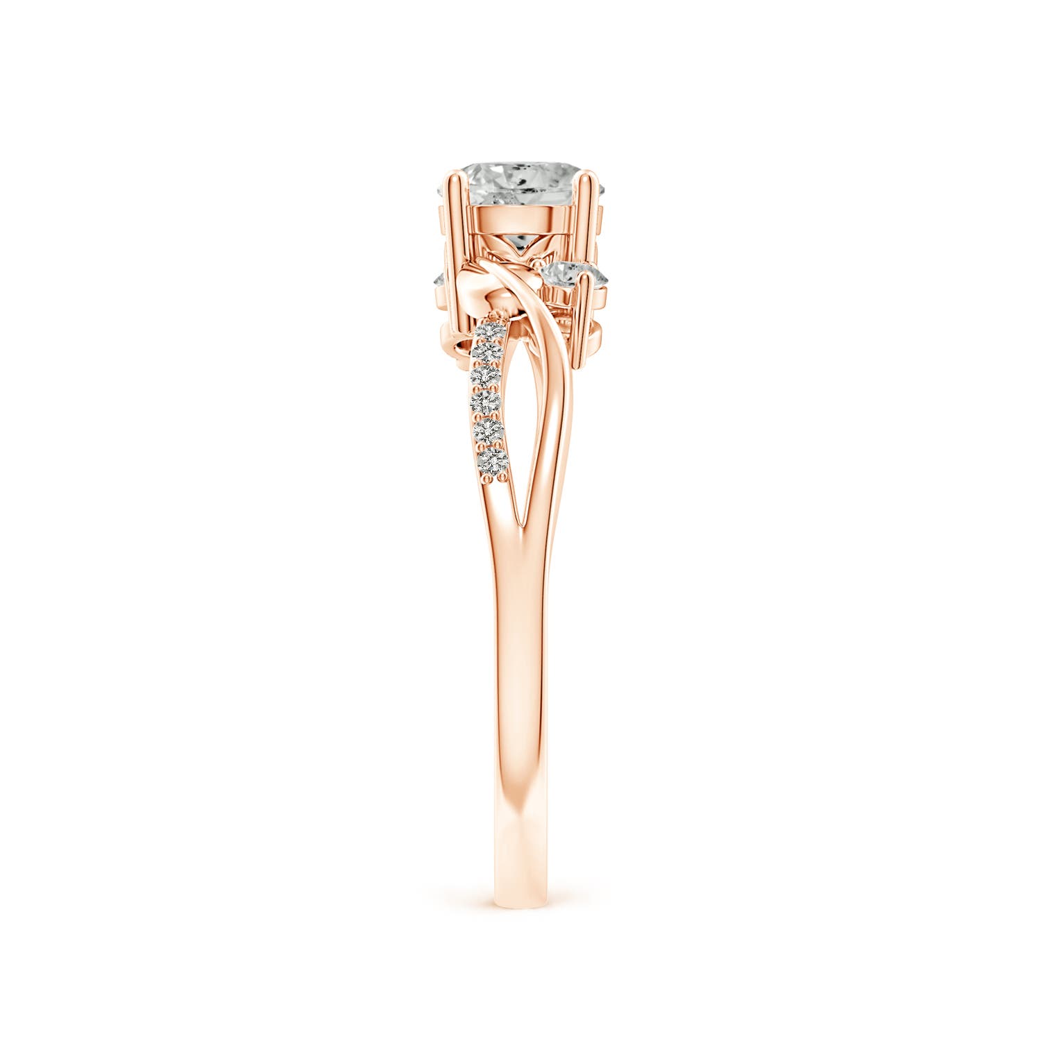 KI3 / 0.74 CT / 14 KT Rose Gold