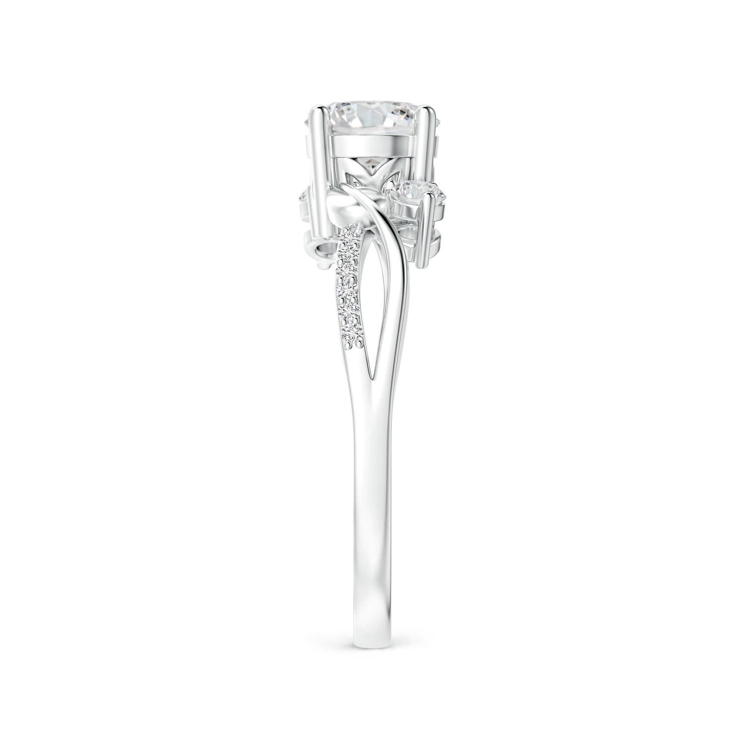 HSI2 / 1 CT / 14 KT White Gold