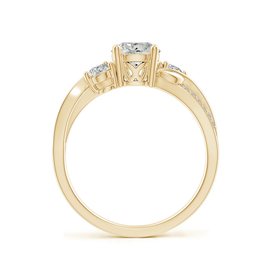6mm KI3 Three Stone Diamond Twisted Vine Ring in 18K Yellow Gold side 199