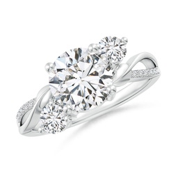 Diamond Three Stone Engagement Rings