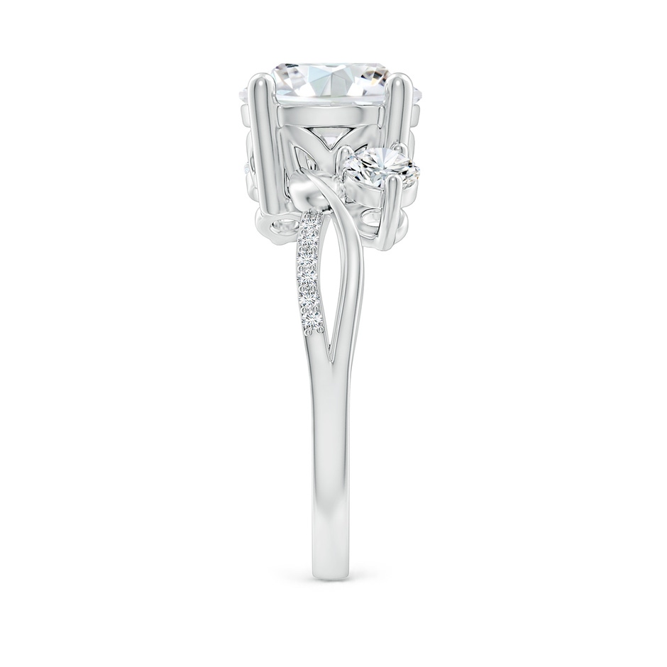 9.2mm GVS2 Three Stone Diamond Twisted Vine Ring in White Gold side 299