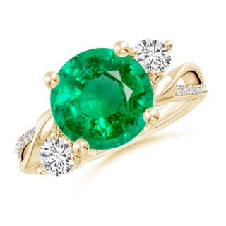 Round AAA Emerald