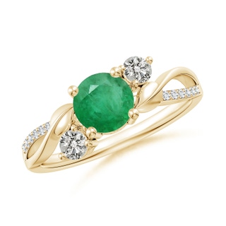 Round A Emerald