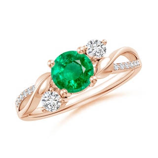 Round AAA Emerald