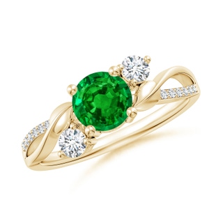 Round AAAA Emerald