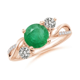 Round A Emerald